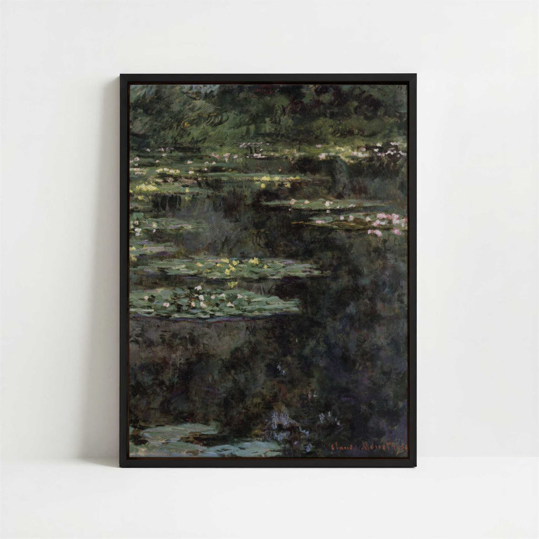 Framed Canvas - Framed canvas in black frame