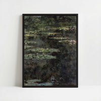 Framed Canvas - Framed canvas in black frame