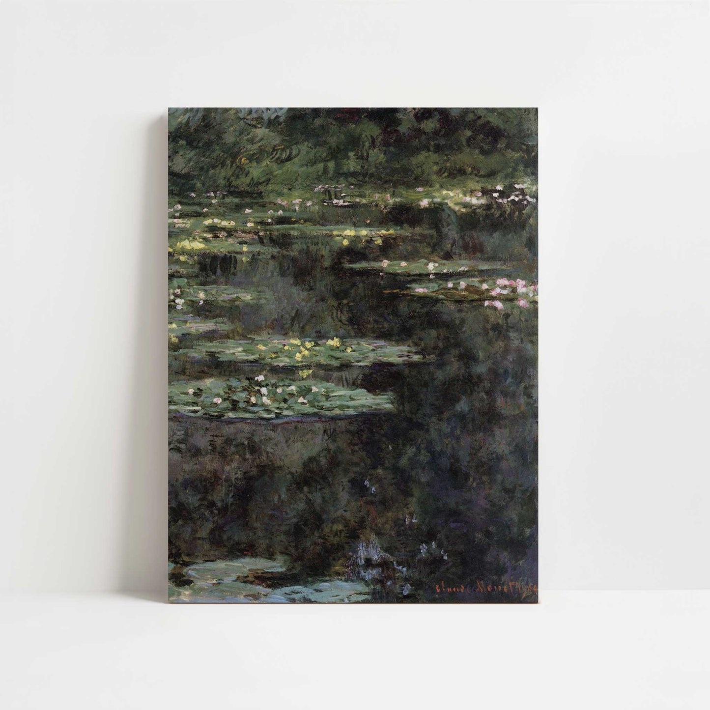 Water-lilies (1904) by Claude Monet – Art Print - Unframed art print