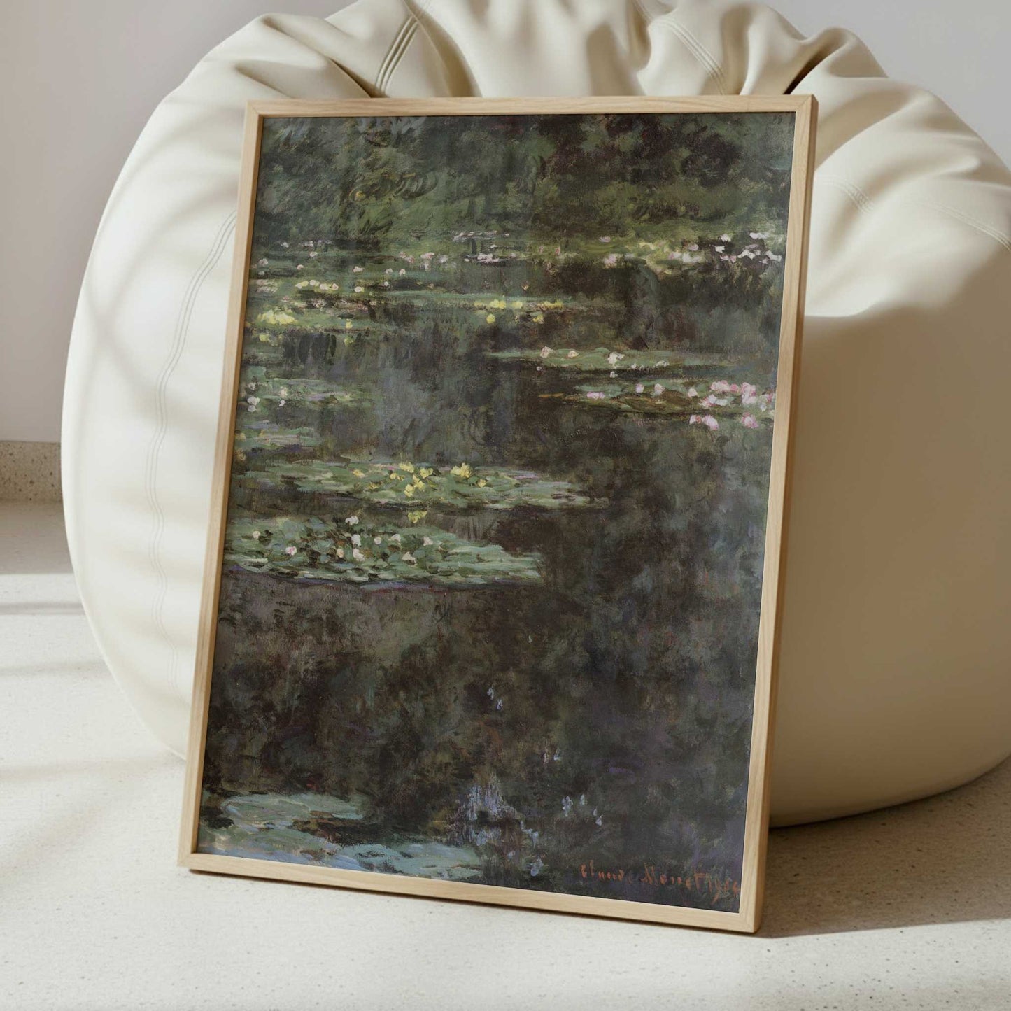 Water-lilies (1904) by Claude Monet – Art Print - Interior inspiration