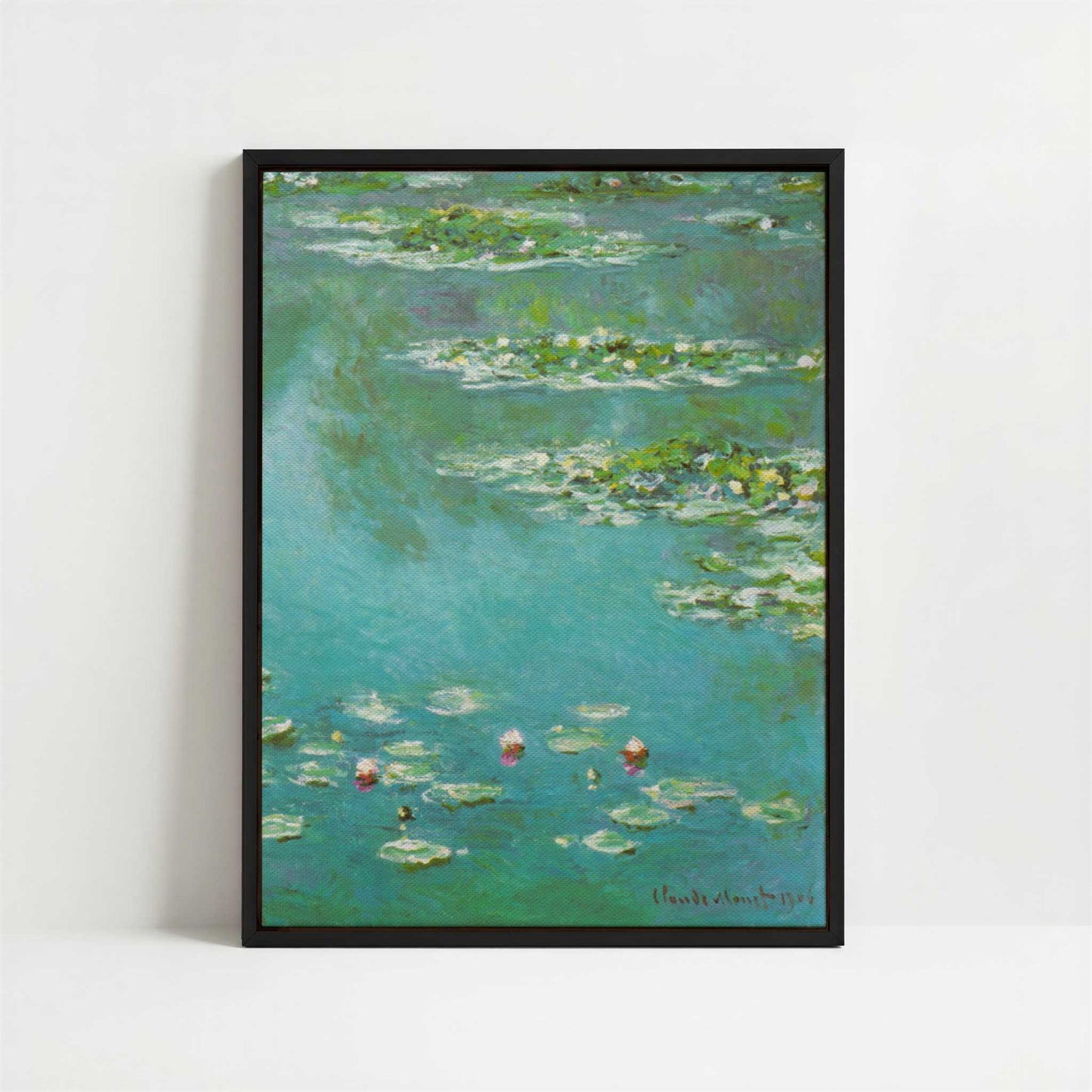 Framed Canvas - Framed canvas in black frame