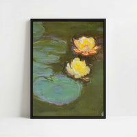 Framed Canvas - Framed canvas in black frame