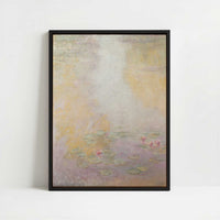 Framed Canvas - Framed canvas in black frame