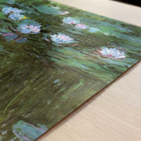 Water-lilies (1909–26) by Claude Monet – Art Print - Close-up detail of the art print
