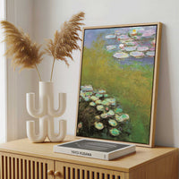 Framed Canvas - Framed canvas in a stylish interior setting