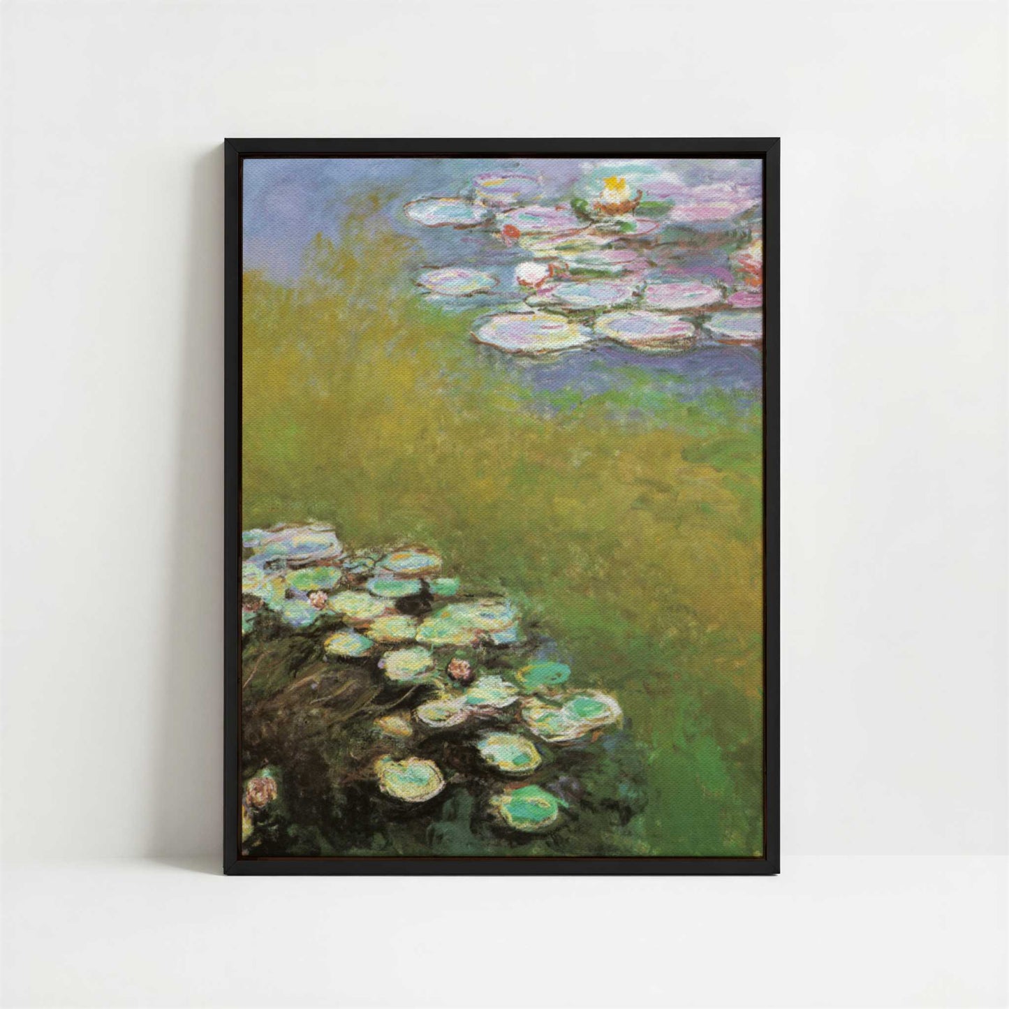Framed Canvas - Framed canvas in black frame