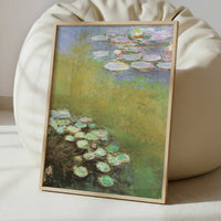 Water-lilies (1909) by Claude Monet – Art Print - Interior inspiration