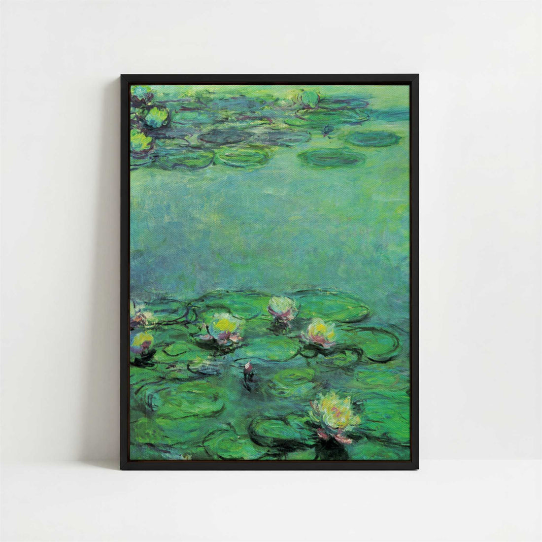 Framed Canvas - Framed canvas in black frame