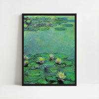 Framed Canvas - Framed canvas in black frame