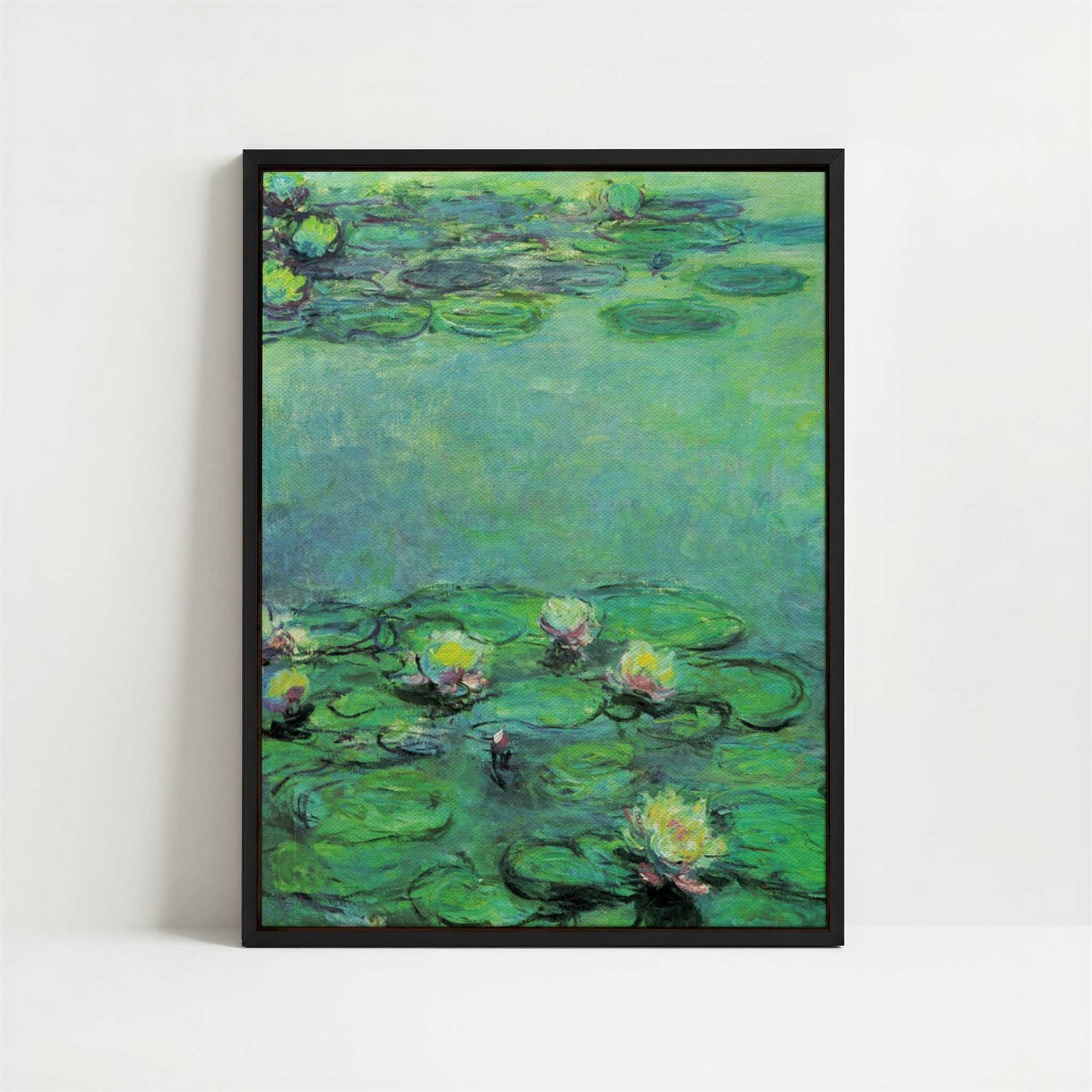 Framed Canvas - Framed canvas in black frame