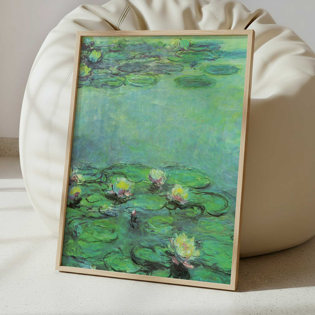 Water-lilies (1914-17) by Claude Monet – Art Print - Interior inspiration