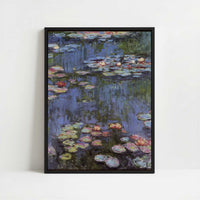 Framed Canvas - Framed canvas in black frame