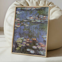 Water-lilies (1914) by Claude Monet – Art Print - Interior inspiration