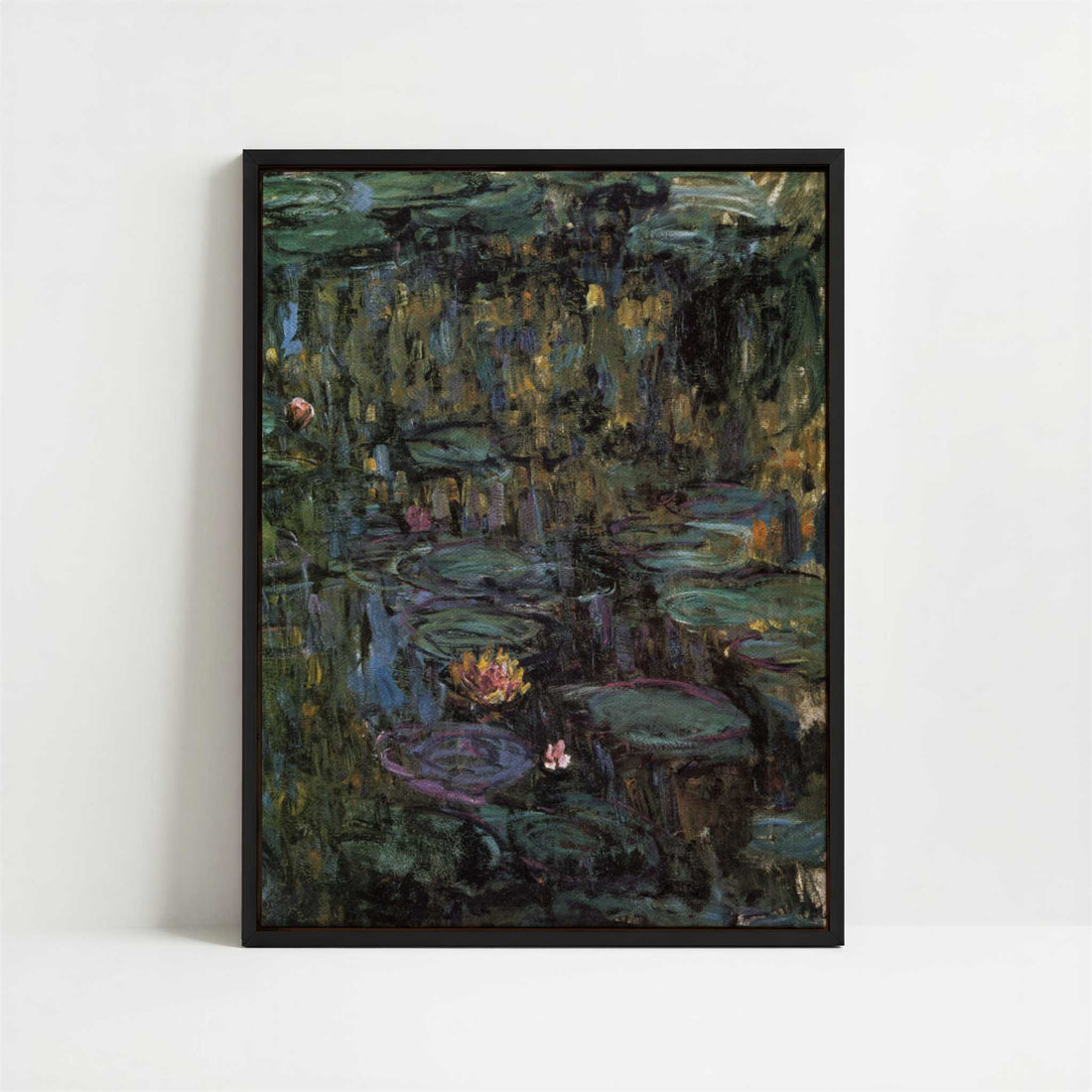 Framed Canvas - Framed canvas in black frame