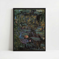 Framed Canvas - Framed canvas in black frame