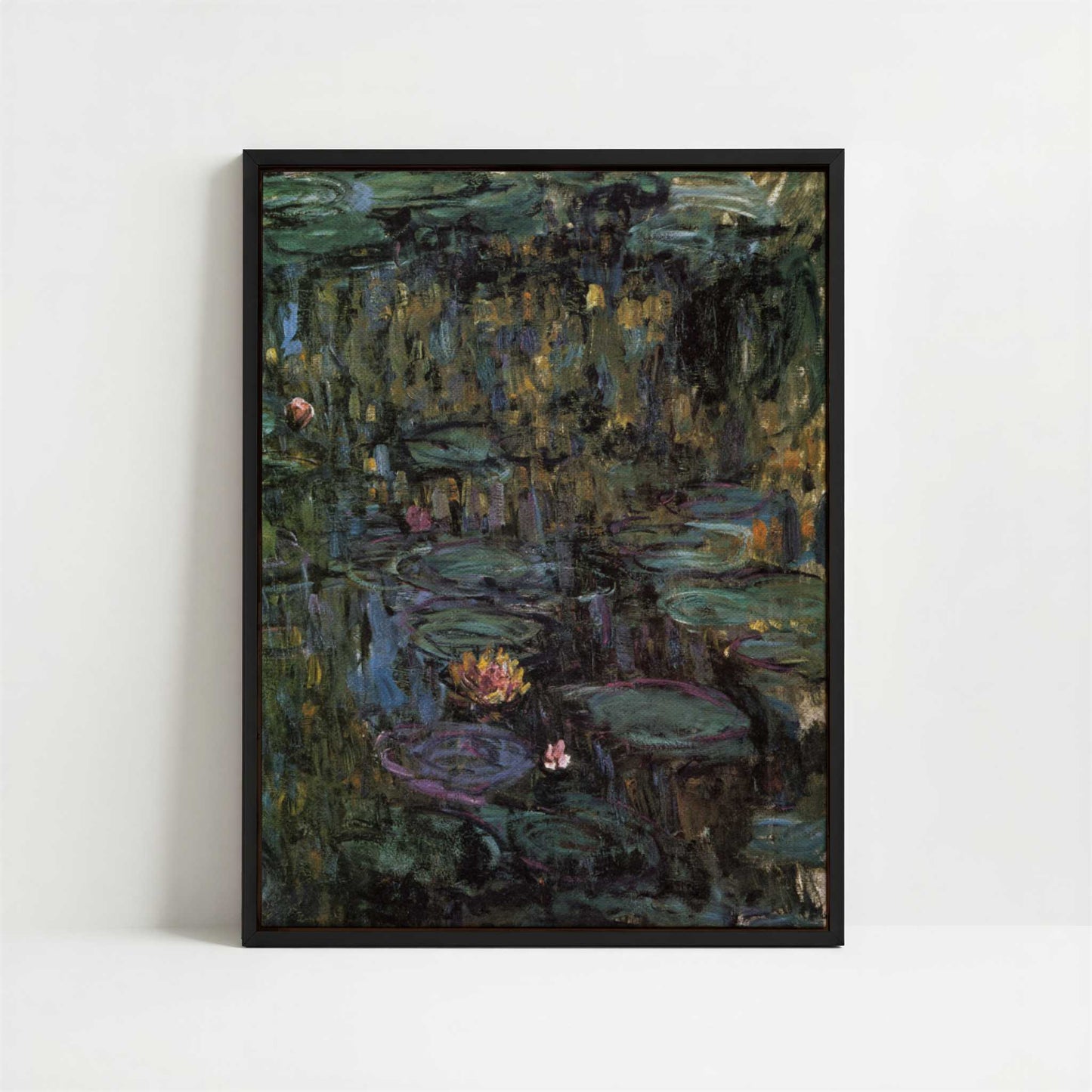Framed Canvas - Framed canvas in black frame