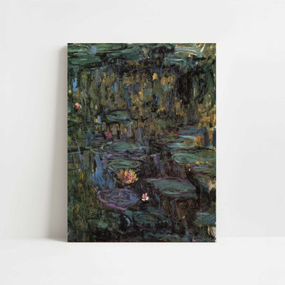 Water-lilies (1915-17) by Claude Monet – Art Print - Unframed art print