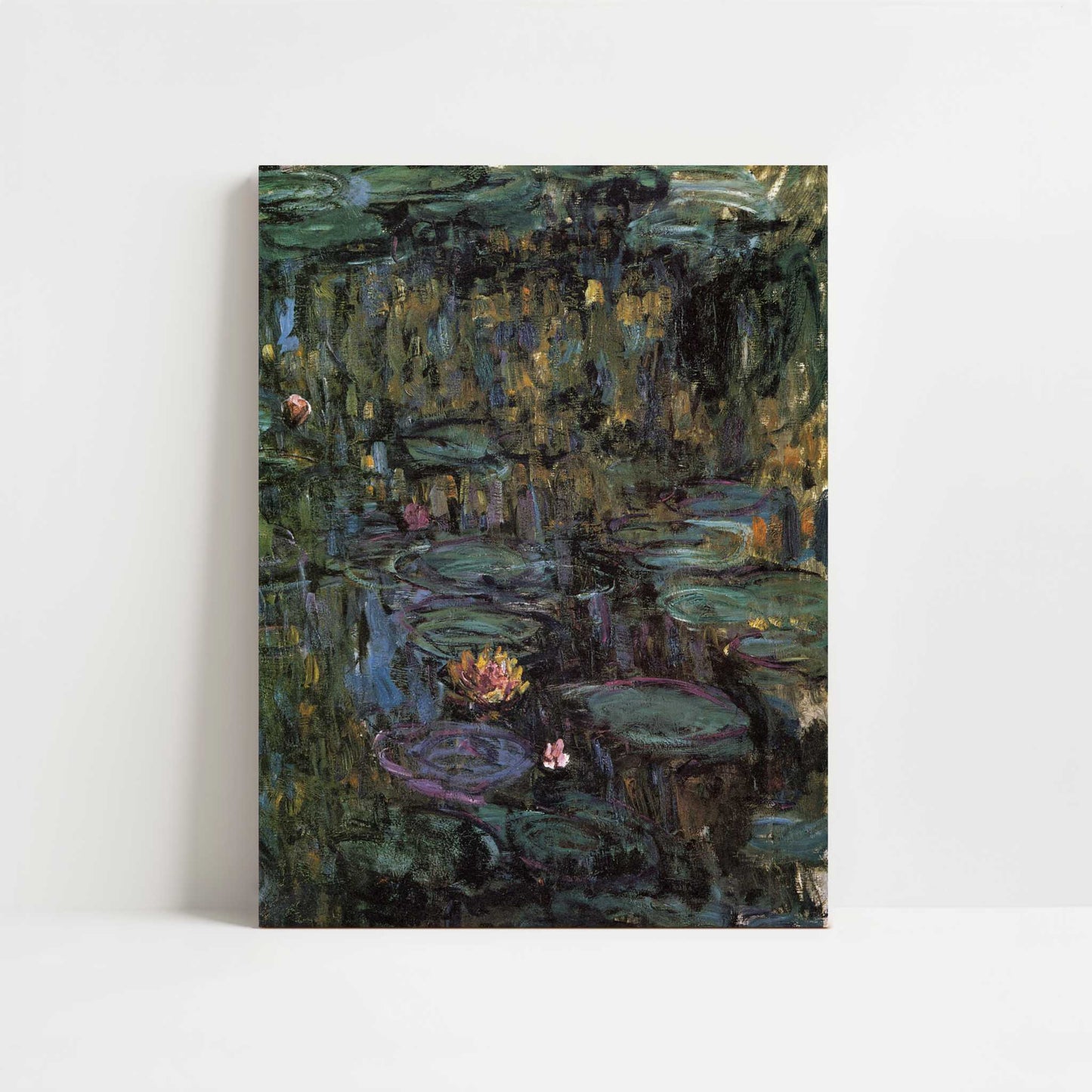 Water-lilies (1915-17) by Claude Monet – Art Print - Unframed art print