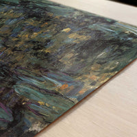 Water-lilies (1915-17) by Claude Monet – Art Print - Close-up detail of the art print