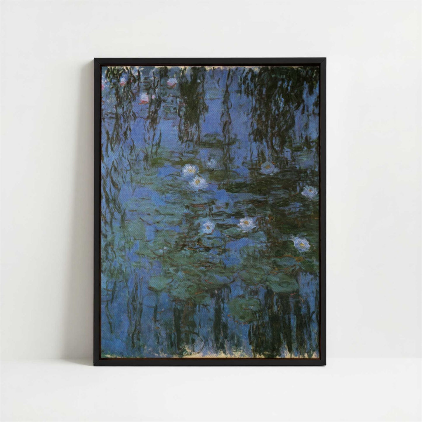 Framed Canvas - Framed canvas in black frame