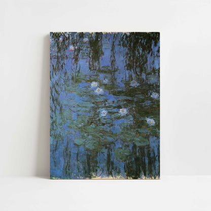 Water-lilies Blue (c.1915) by Claude Monet – Art Print - Unframed art print