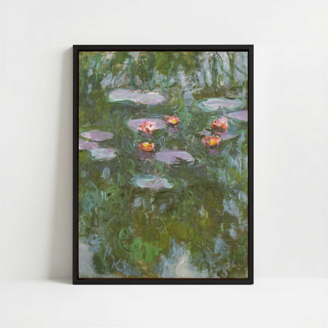 Framed Canvas - Framed canvas in black frame