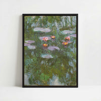 Framed Canvas - Framed canvas in black frame
