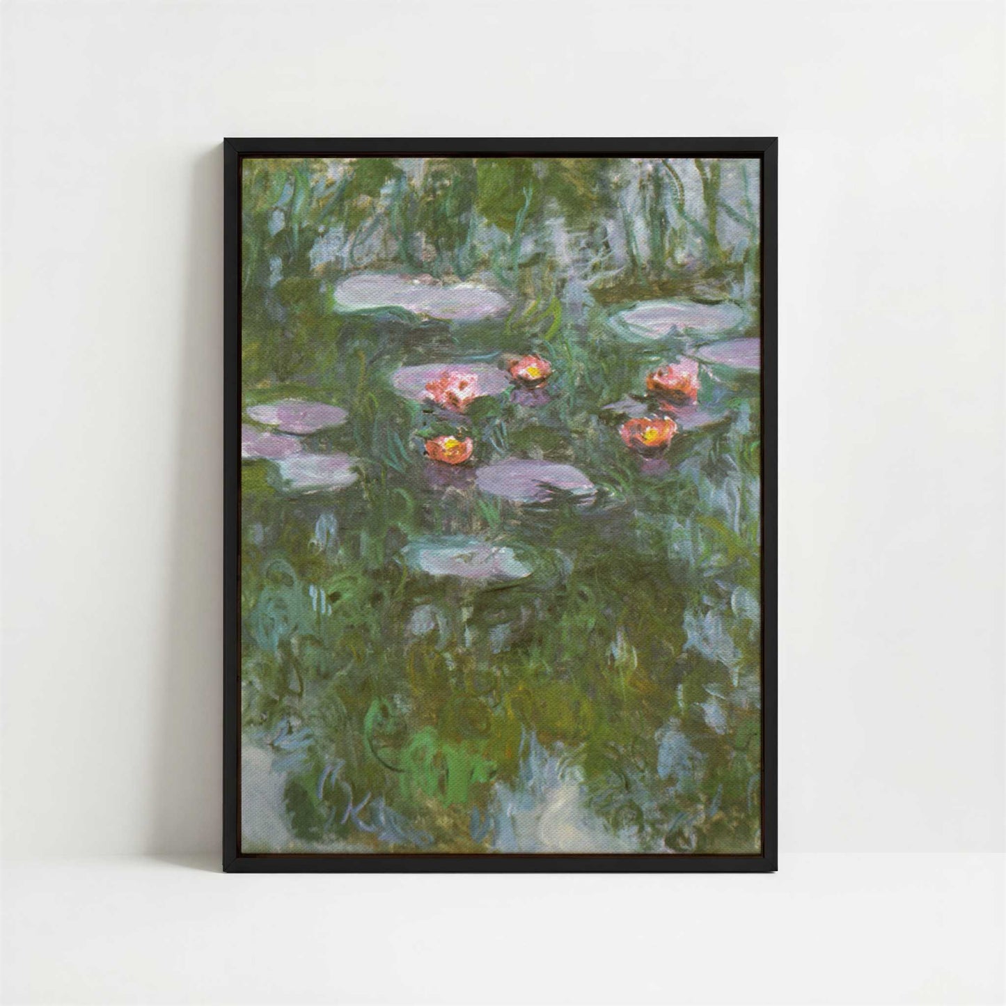 Framed Canvas - Framed canvas in black frame