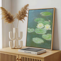 Framed Canvas - Framed canvas in a stylish interior setting