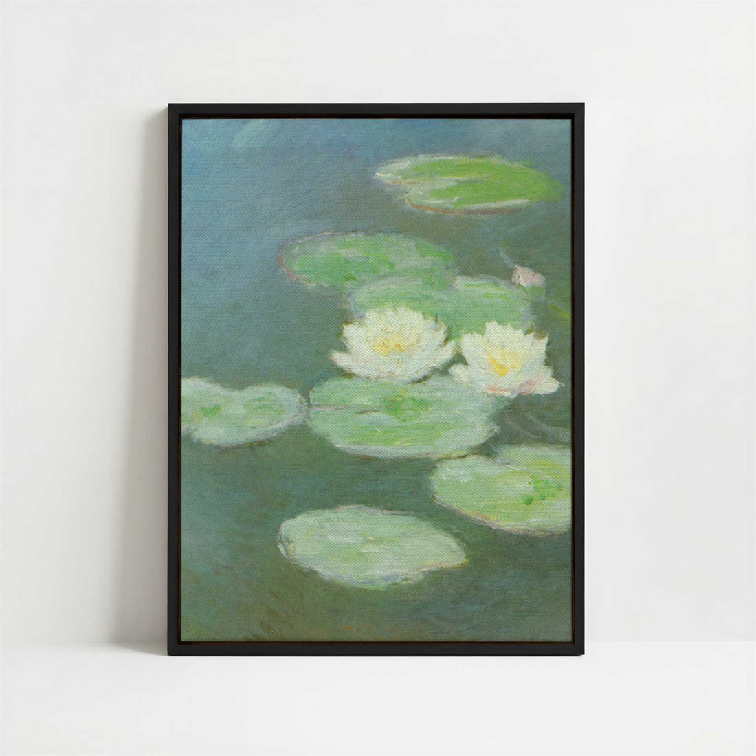 Framed Canvas - Framed canvas in black frame