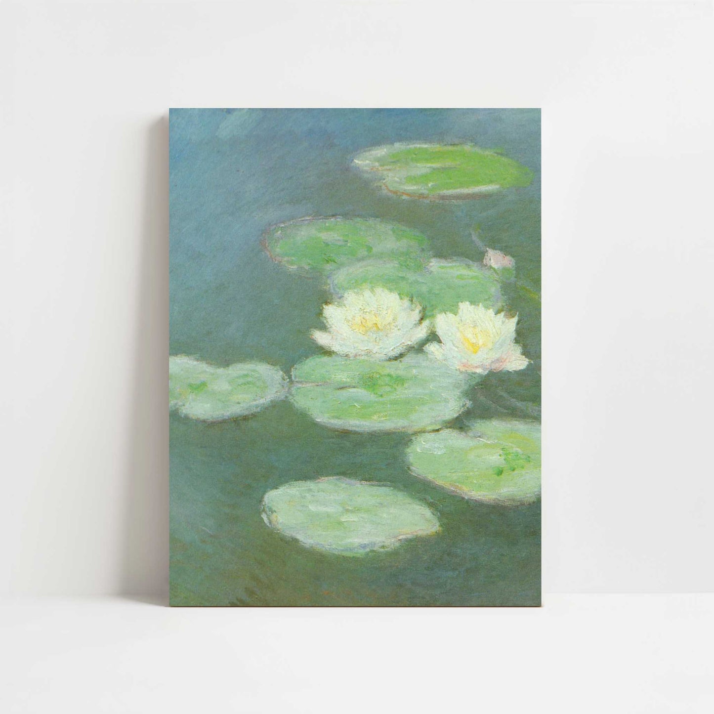 Water-lilies, evening (1908) by Claude Monet – Art Print - Unframed art print