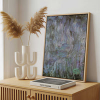 Framed Canvas - Framed canvas in a stylish interior setting
