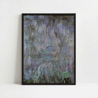 Framed Canvas - Framed canvas in black frame