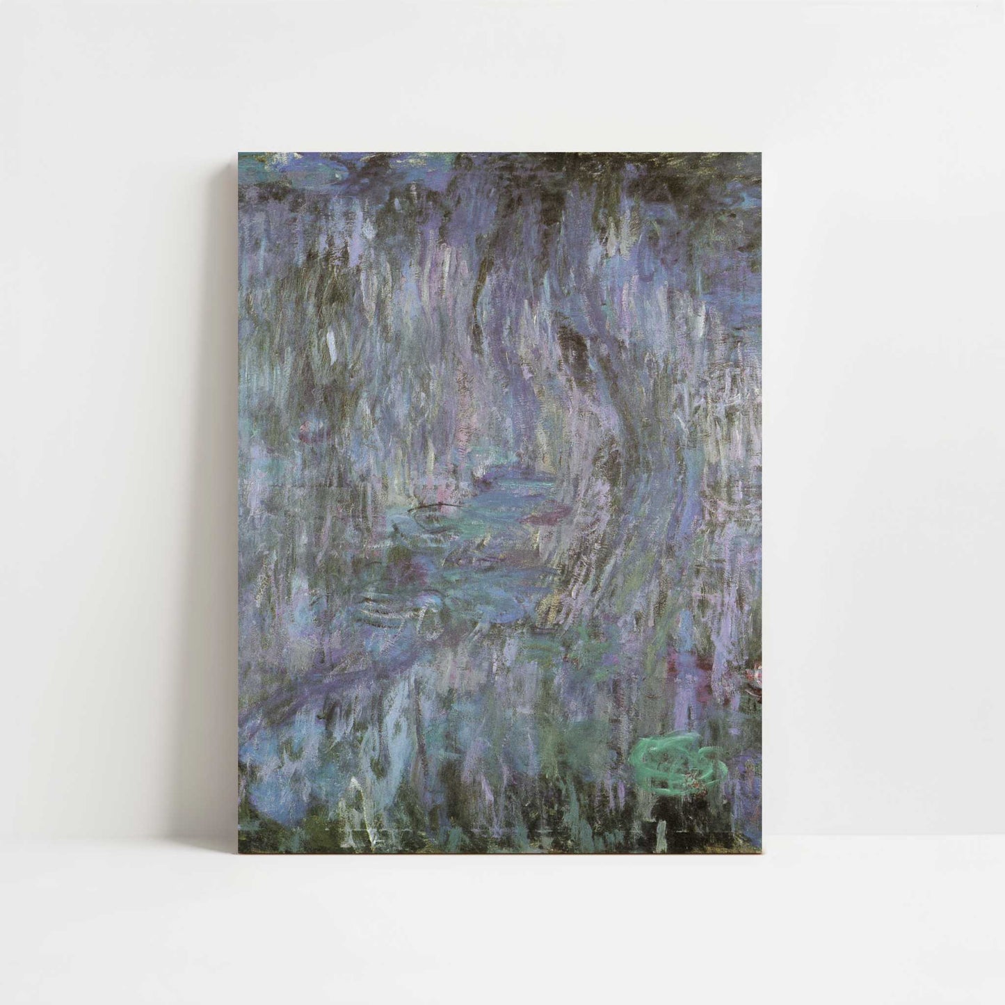 Water-lilies purple (c.1912) by Claude Monet – Art Print - Unframed art print