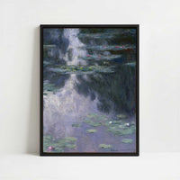 Framed Canvas - Framed canvas in black frame