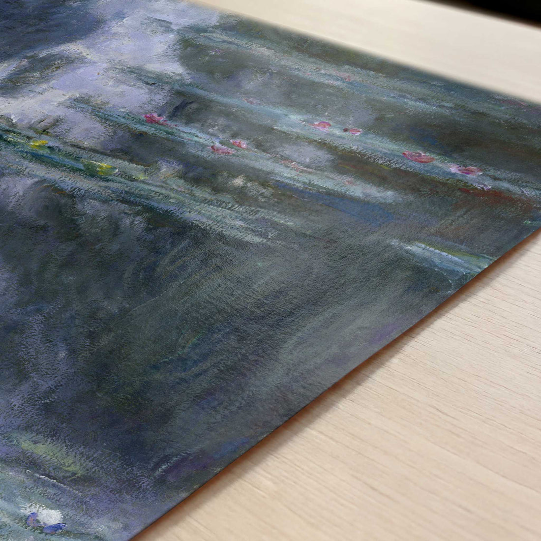Water Lilies (1907) by Claude Monet – Art Print - Close-up detail of the art print