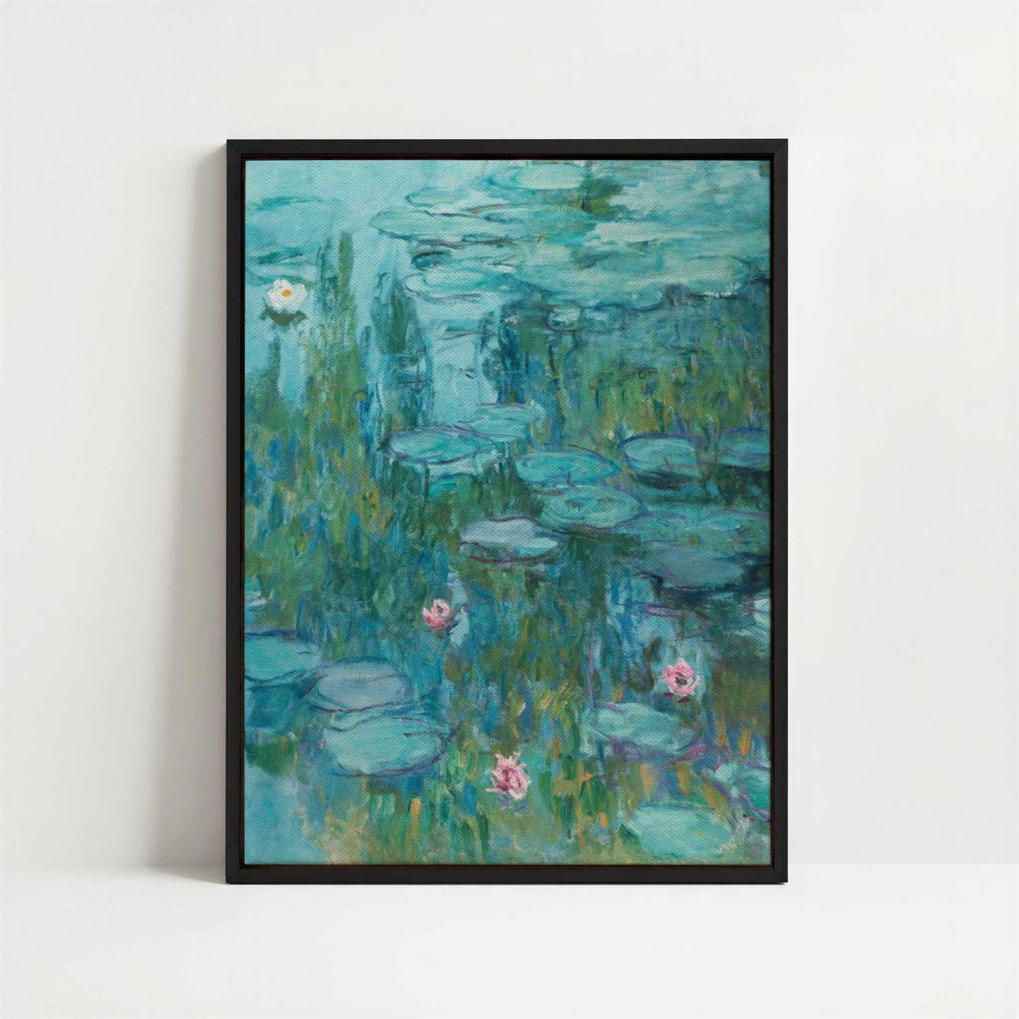 Framed Canvas - Framed canvas in black frame