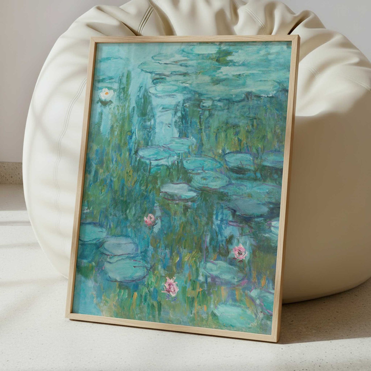 Water Lilies (c. 1915) by Claude Monet – Art Print - Interior inspiration
