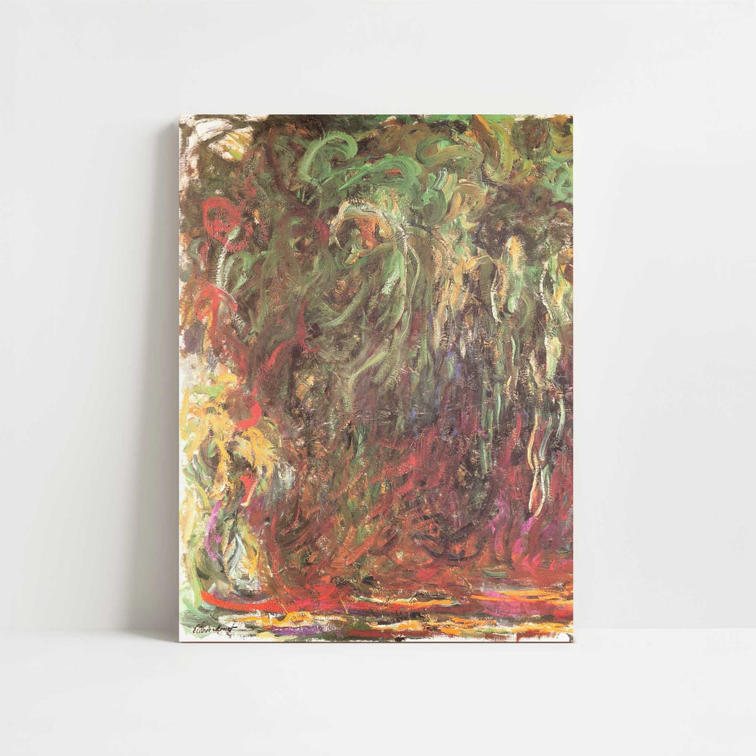 Weeping Willow (c.1920) by Claude Monet – Art Print - Unframed art print