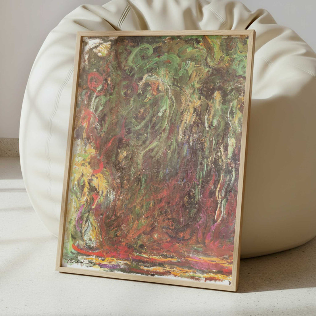 Weeping Willow (c.1920) by Claude Monet – Art Print - Interior inspiration
