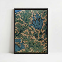 Framed Canvas - Framed canvas in black frame