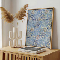 Framed Canvas - Framed canvas in a stylish interior setting