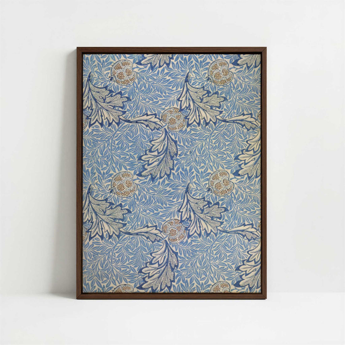 Framed Canvas - Framed canvas in dark wood color frame