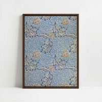 Framed Canvas - Framed canvas in dark wood color frame