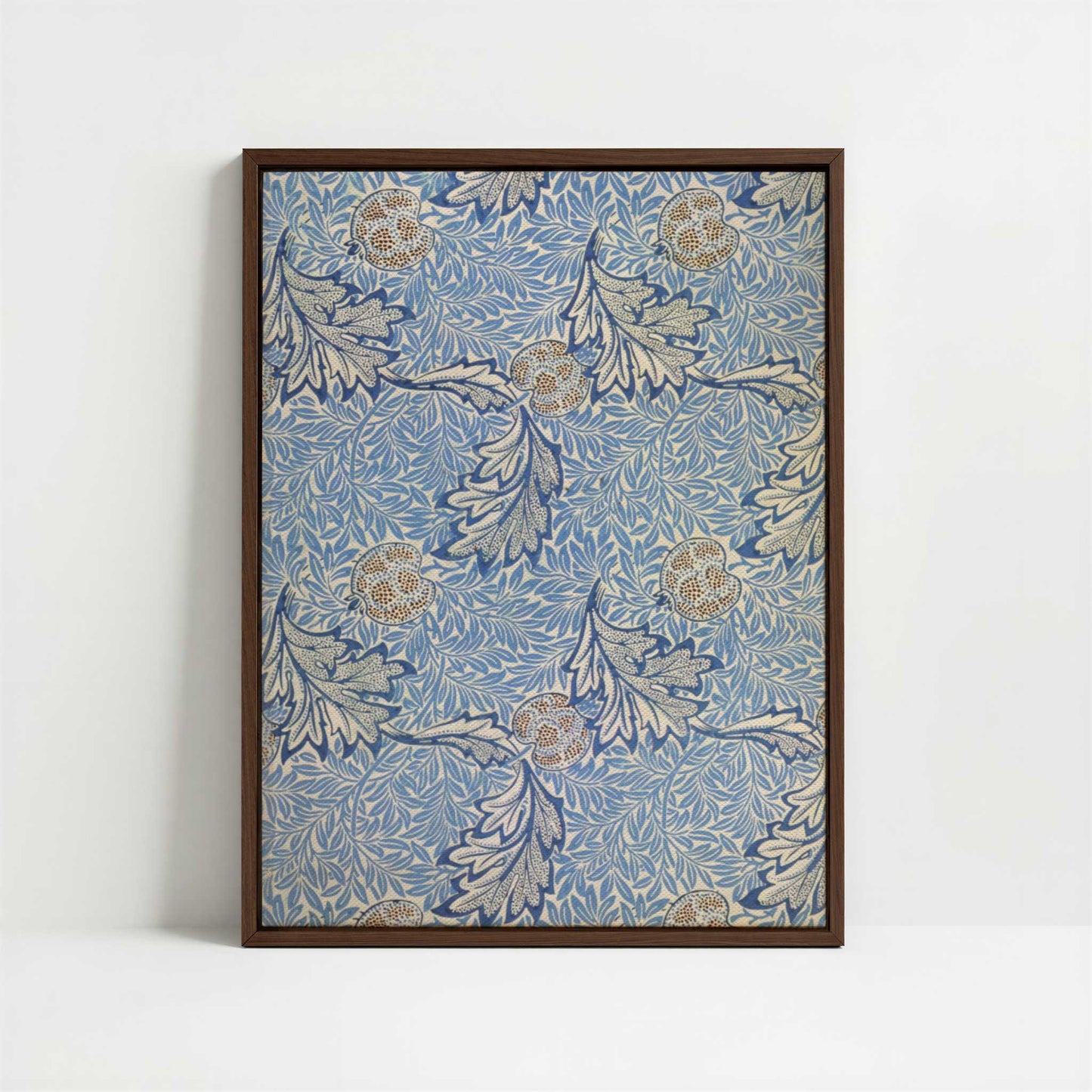 Framed Canvas - Framed canvas in dark wood color frame