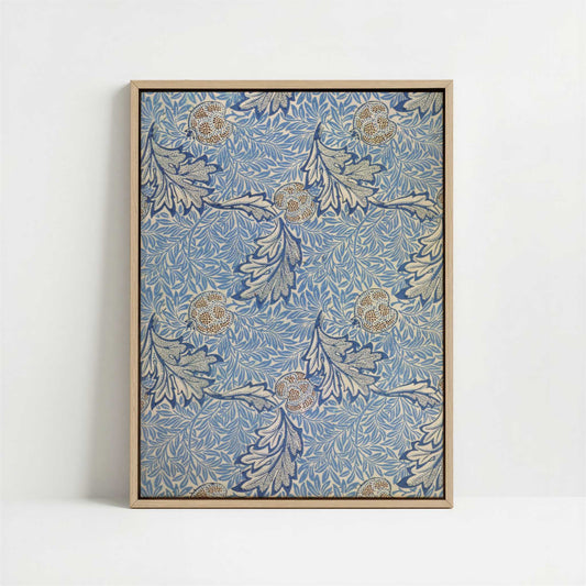 Framed Canvas - Framed canvas in oak color frame