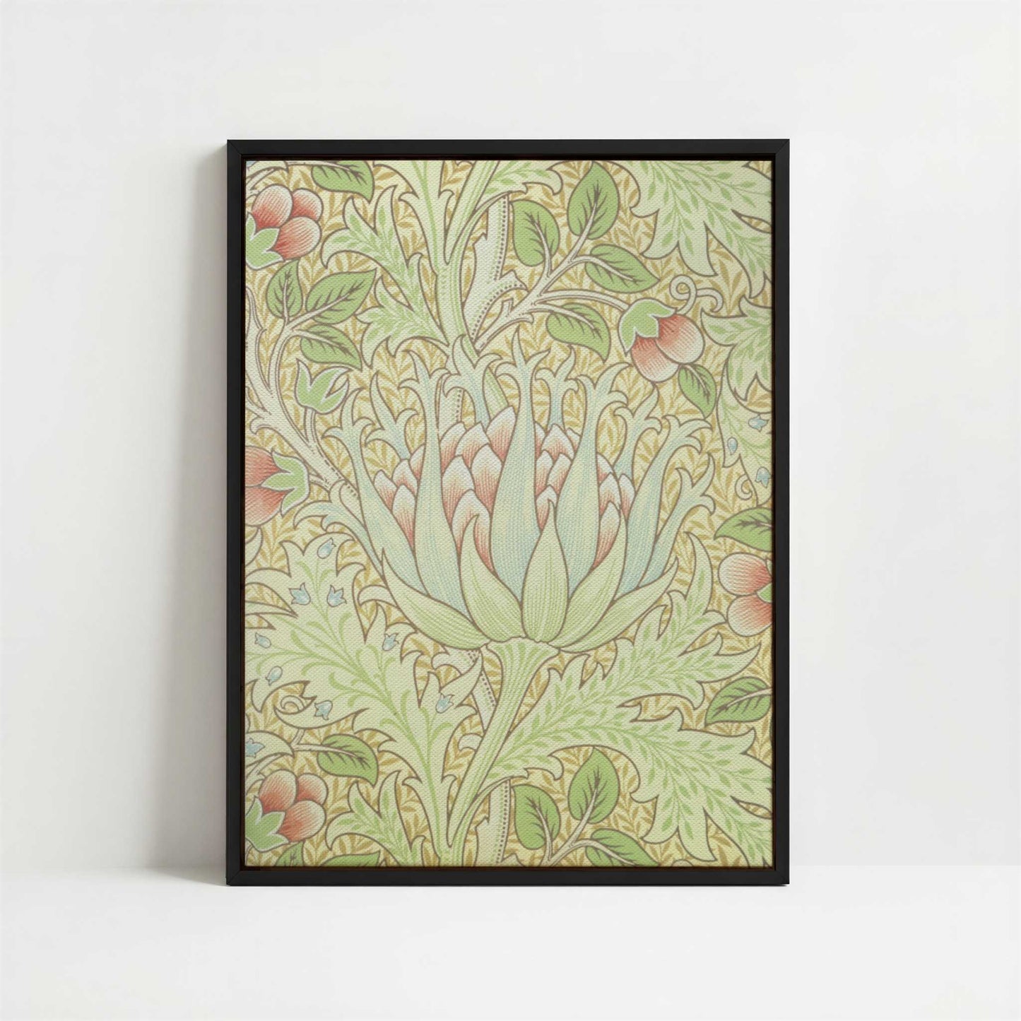 Framed Canvas - Framed canvas in black frame