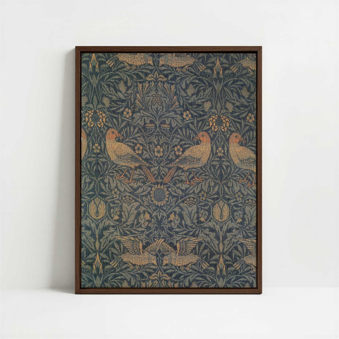 Framed Canvas - Framed canvas in dark wood color frame