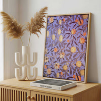Framed Canvas - Framed canvas in a stylish interior setting