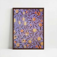 Framed Canvas - Framed canvas in dark wood color frame